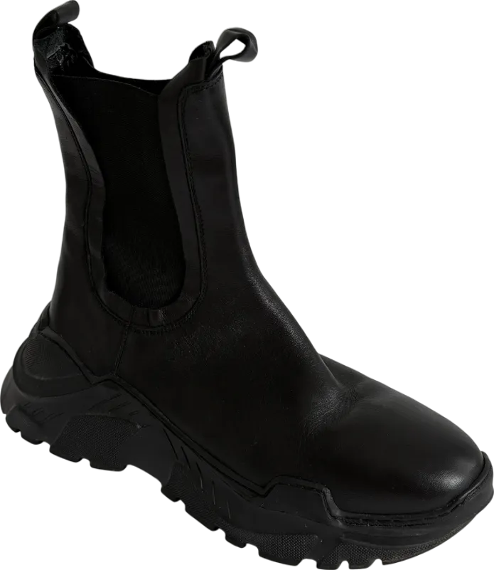 ASOS Black Chunky Chelsea Boots UK 6 EU 39 👠