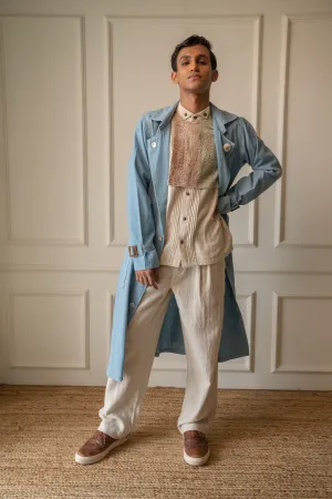 Unisex Deconstructed Trench
